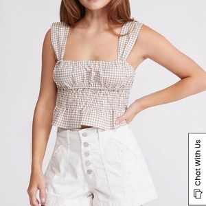 Smocked top
